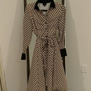 Midi shirt dress